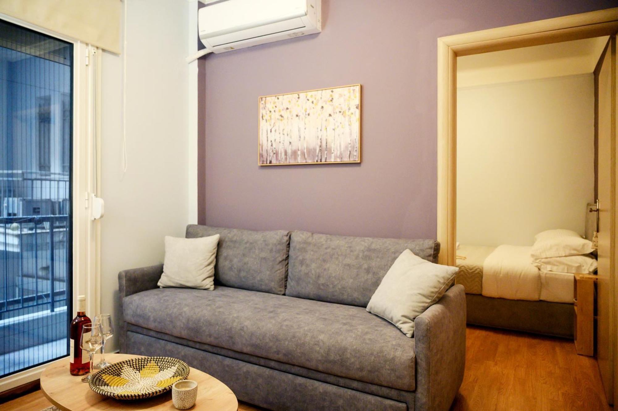 Modern Downtown Flat By Golden H&R Apartment Thessaloníki Ngoại thất bức ảnh